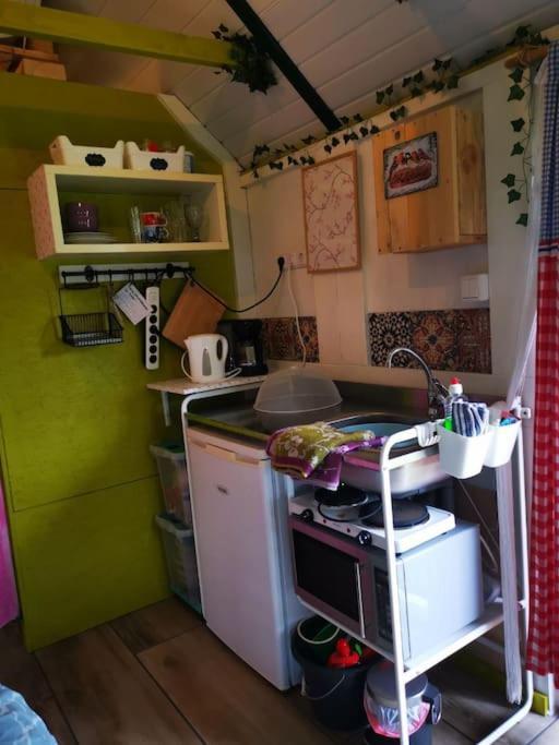 Trekkershut - Tiny House - Hikers Cottage Wijster 外观 照片